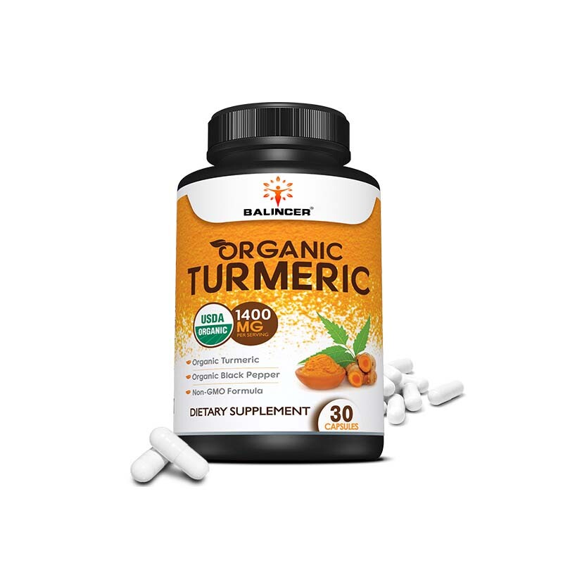 Turmeric 1,400 Mg Per Serving Supports Joint Inflammation