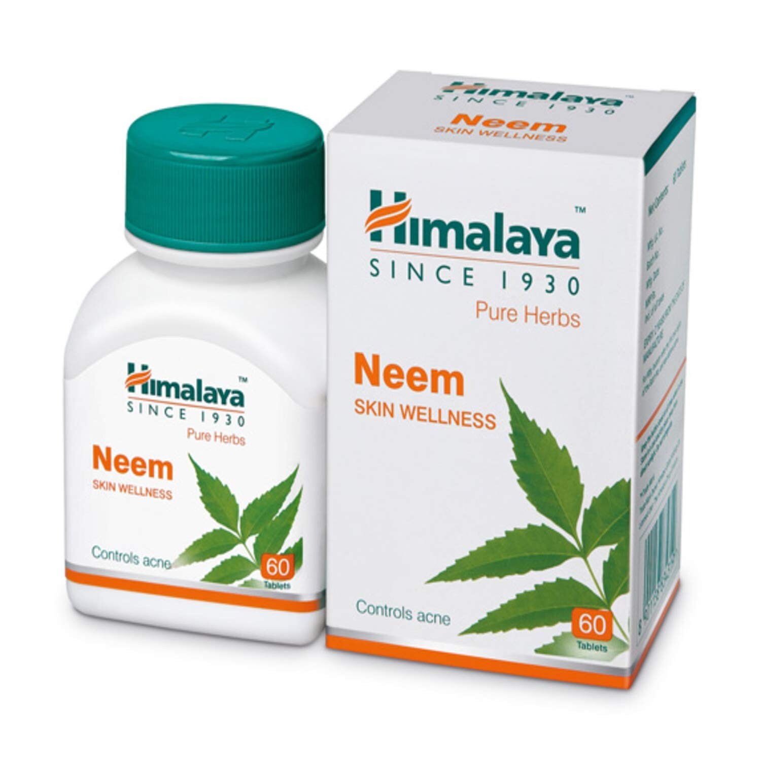 Himalaya Neem 60 Tabs For Skin Wellness Exp March 2028