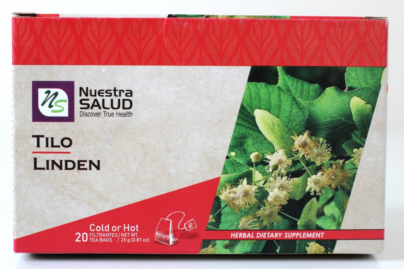 Linden Tea Tilo Herbal Tea Value Pack (60 tea bags)