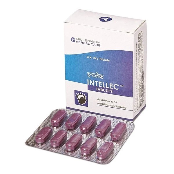 Millennium Intellec 120 Tabs – For Memory, Focus & Cognitive Support J078