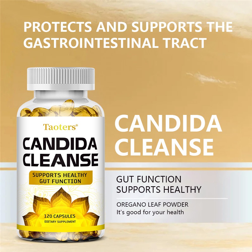 Candida Cleanse Supports Digestion And General Health 120 Capsules