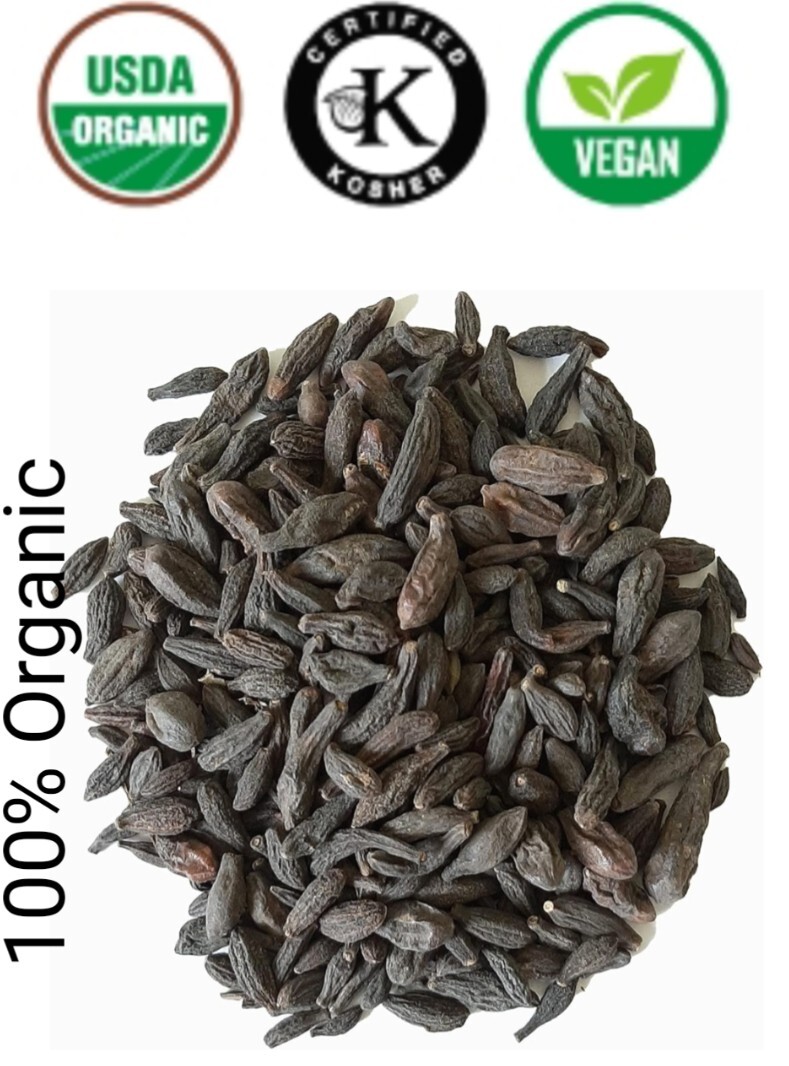 Organic Black Terminalia chebula – USDA Organic, Kosher & Vegan Certified Herbs