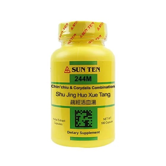 Sun Ten – Chin-chiu & Corydalis Combination, Capsules / Shu Jing Huo Xue Tang