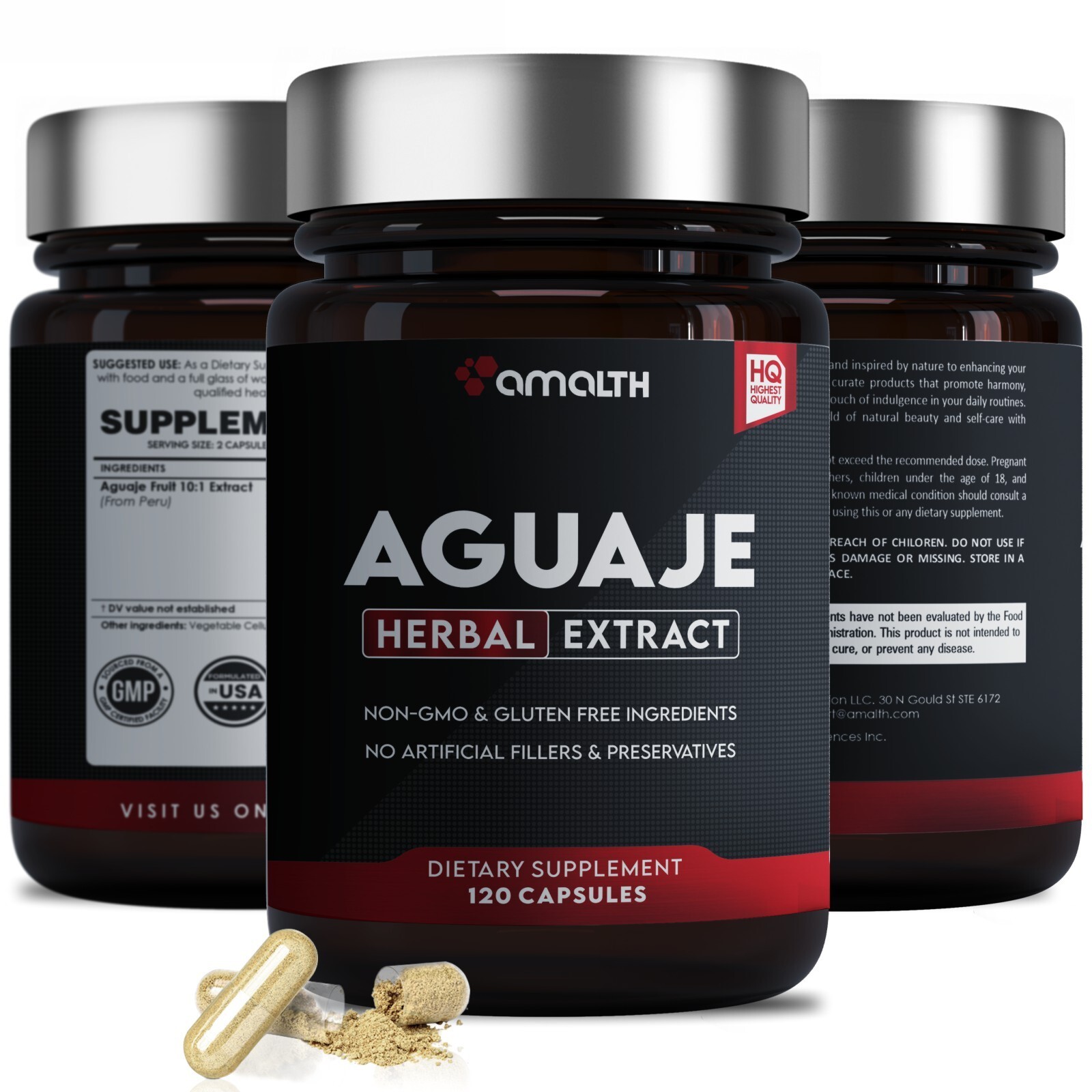 Aguaje Fruit Extract 120 Capsules