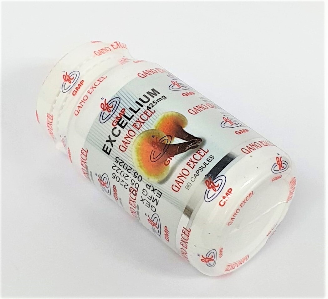 2 Bottles Gano Excel Excellium 90 Capsules Ganoderma Lucidum Lingzhi Reishi USA