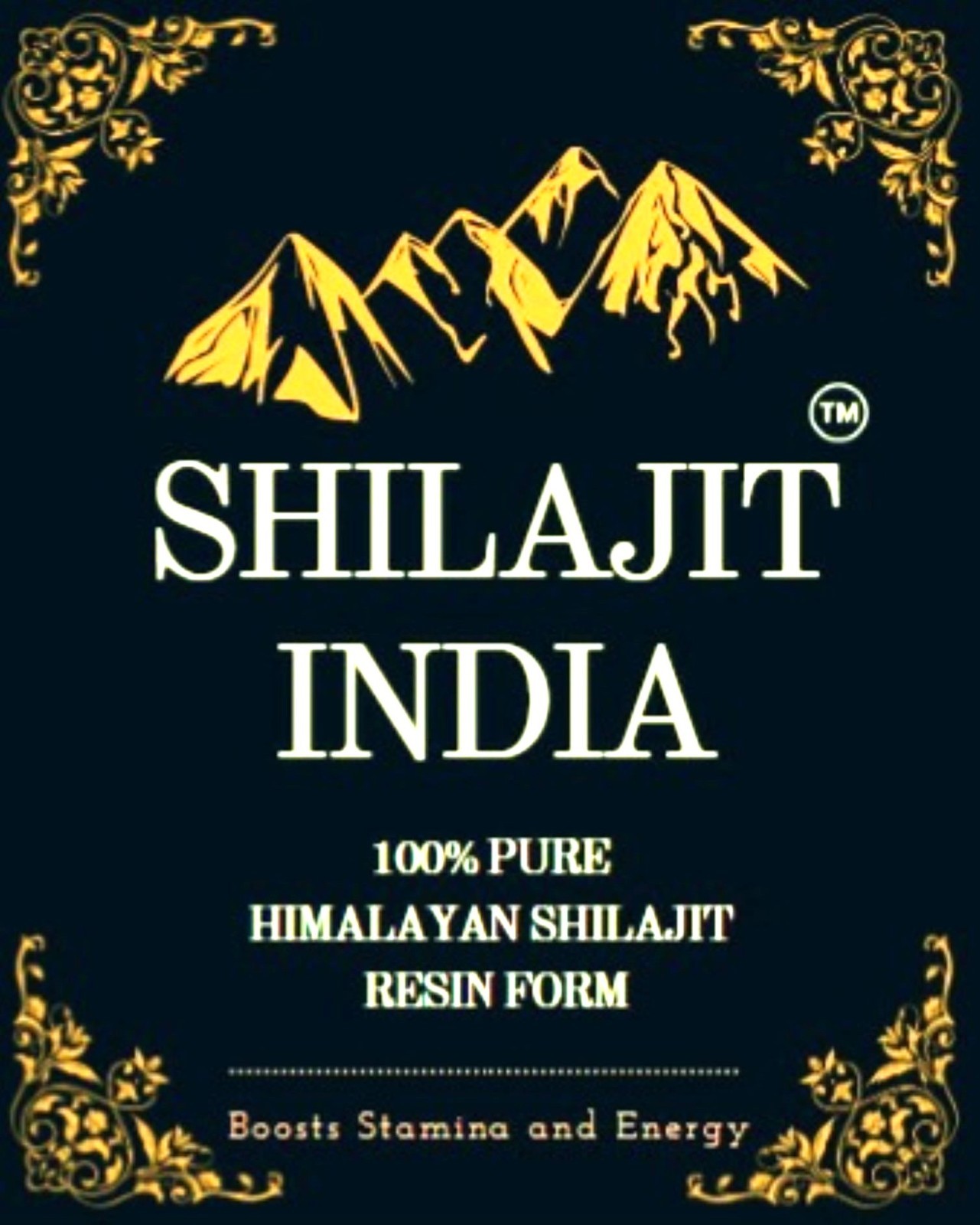8.8oz Pure Himalayan Shilajit India Resin Organic Fulvic Acid Ayurvedic Detox