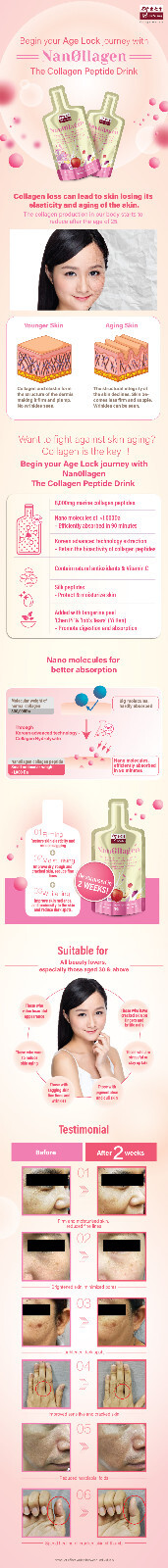 Anti Aging EYS The Collagen Peptide Drink 15 Sachets Free Shipping Malaysia