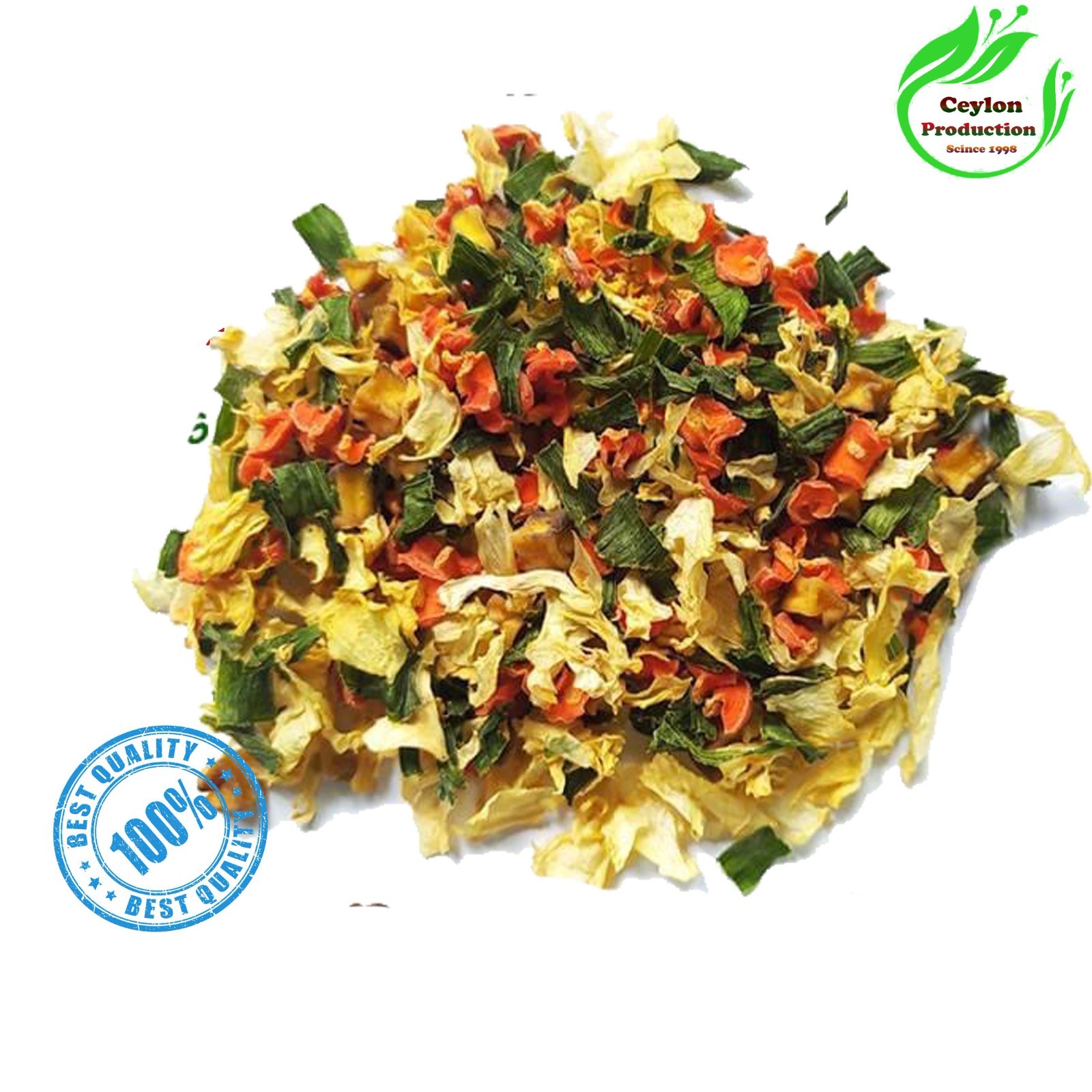 Dehydrated Organic Vegetable Soup Mix Carrot Leeks Cabbage Potato Tapioca
