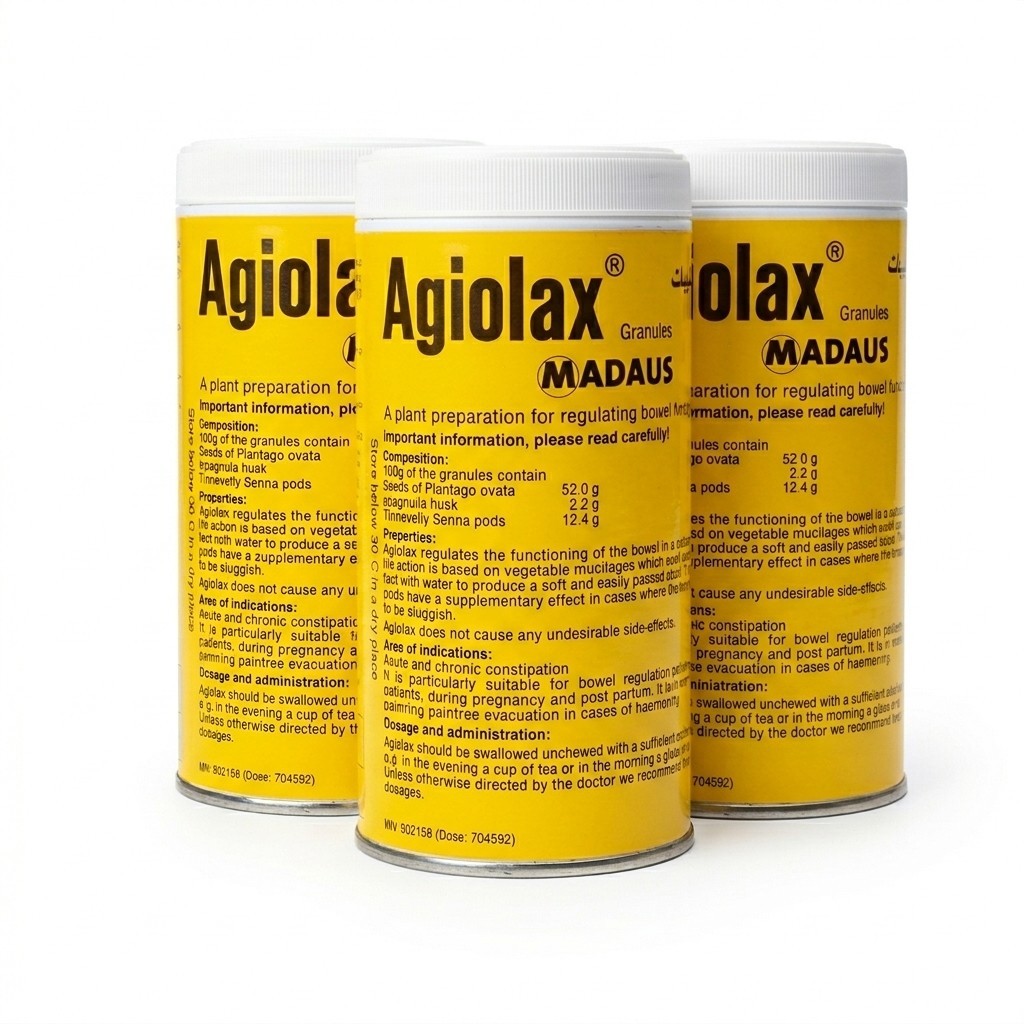 3 PACK AGIOLAX Madaus Granules 250g Made in Germany – Express Sealed 7/2027 🥇