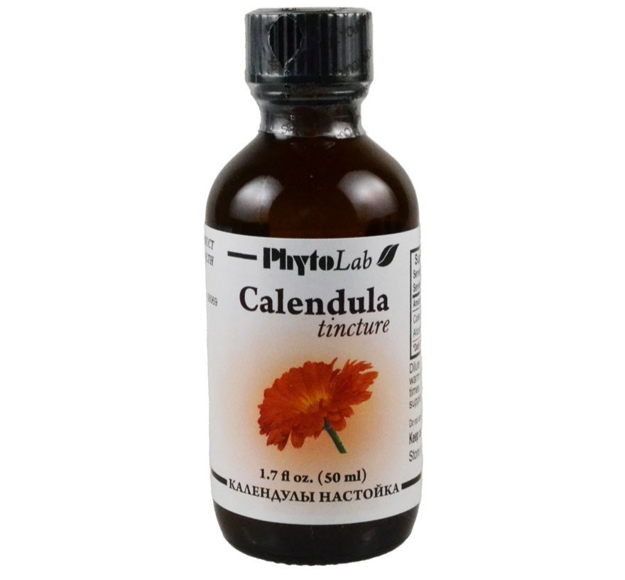 Calendula Flowers Tincture 1.7 fl oz 50 ml PhytoLab USA Exp 07/2028