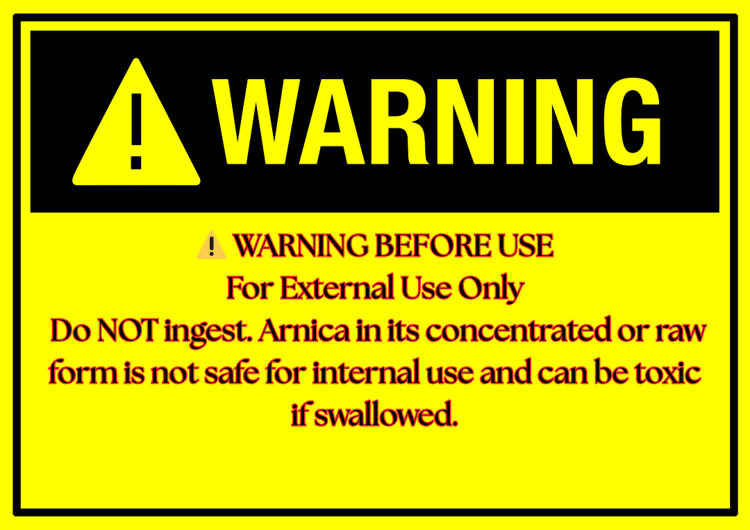 Arnica Flower |Whole or Powder | Natural Muscle & Joint Support | 1/4/8 oz Sizes