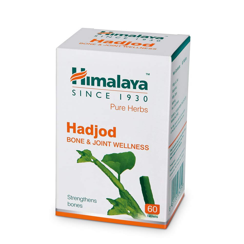 3 X Himalaya Hadjod Bone & Joint Wellness 60 Tablet Each Strengthens Bones