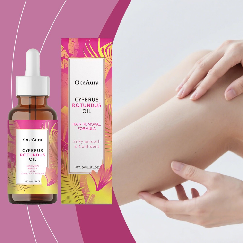 – Rotundus Oil Slows Unwanted Body Hair Growth Cyperus Post Waxing/Shaving Care