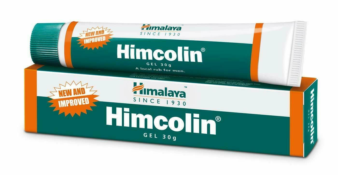 HIMCOLIN GEL 3 pack Exp.2026 USA Official HERBALS MEN’S HEALTHS 90 gr