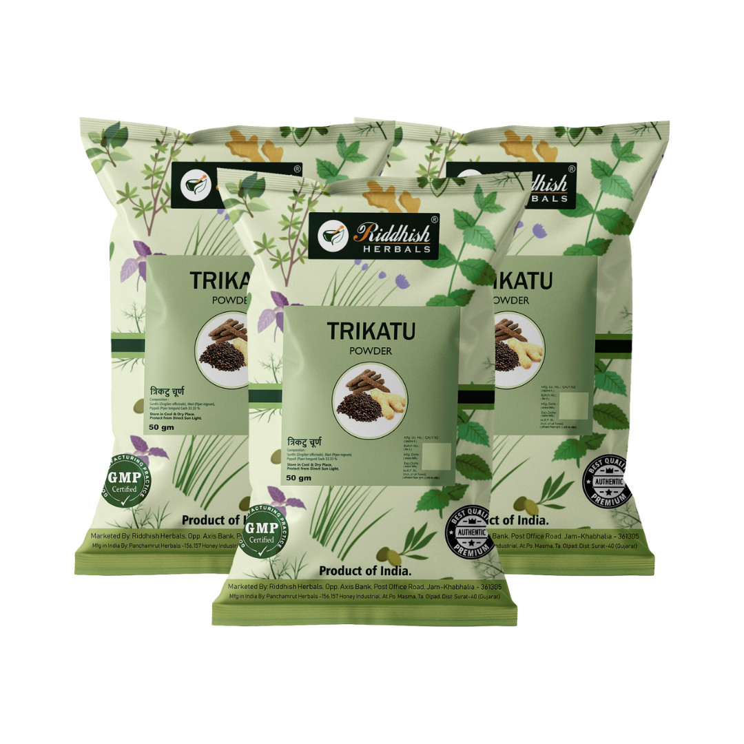 Natural Trikatu Herbal Powder 150g (3x50g) | Ayurvedic Herbal Spice Blend