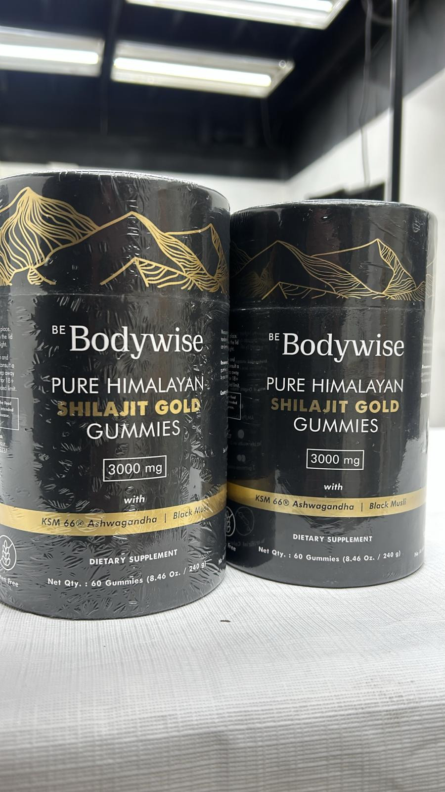 Be Bodywise pure Himalayan Shilajit Gummies w Ashwagandha,Gokshura&other (2pack)