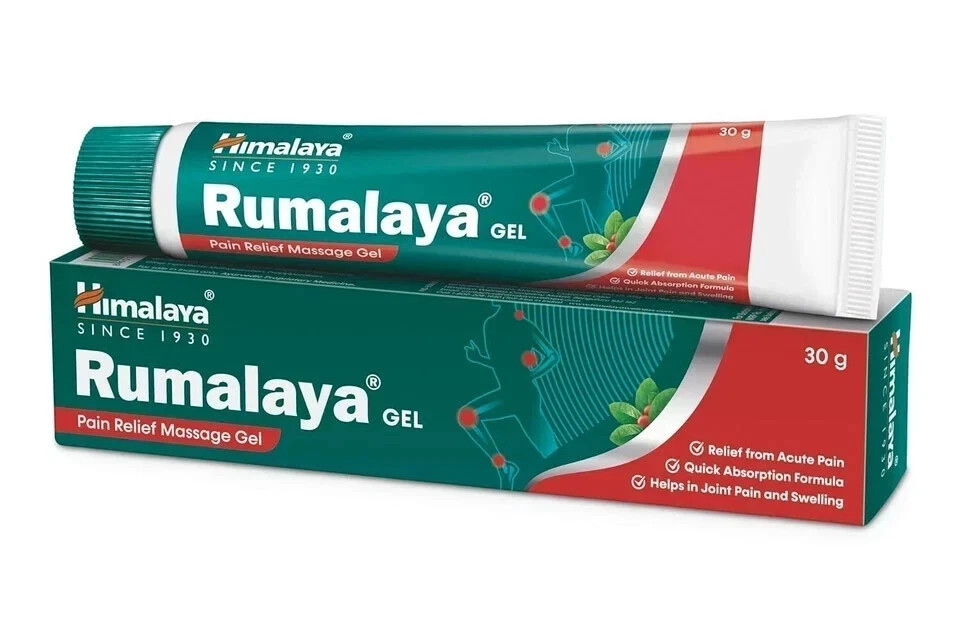 Himalaya Rumalaya Gel Ayurvedic Joint Muscle Wellness 30g x10 Exp 12/2028