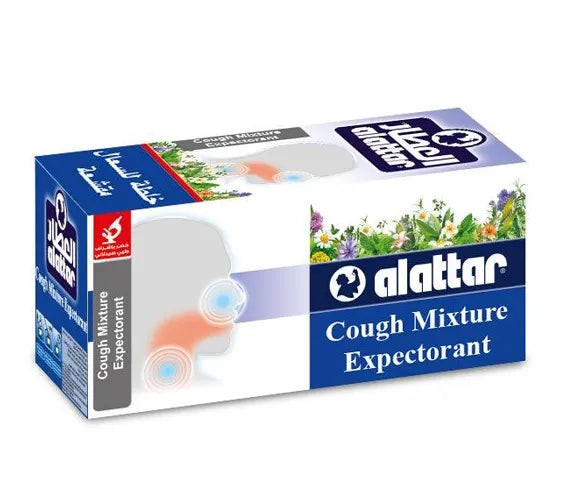 Alattar Herbal Cough Mixture 20 Bags Expectorant for Throat Relief