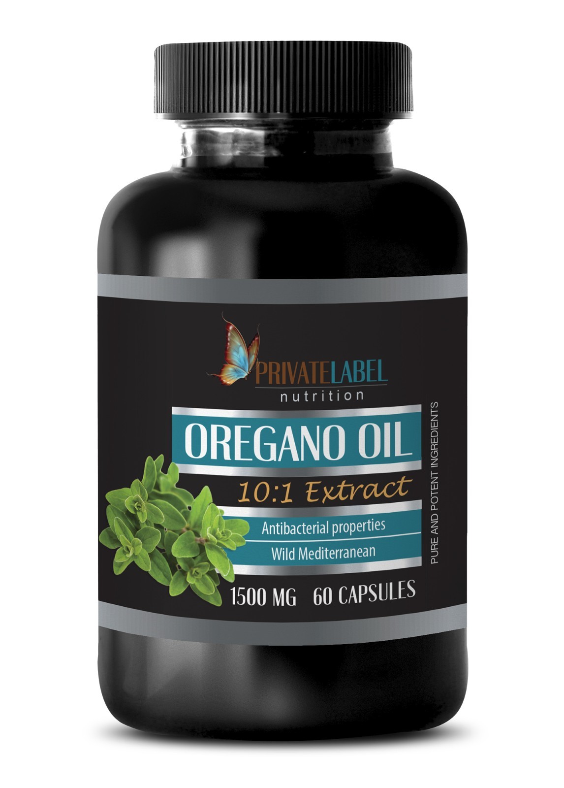 Cardiovascular System Support – Oregano Oil 1500mg – Anti Aiging – 60 Capsules