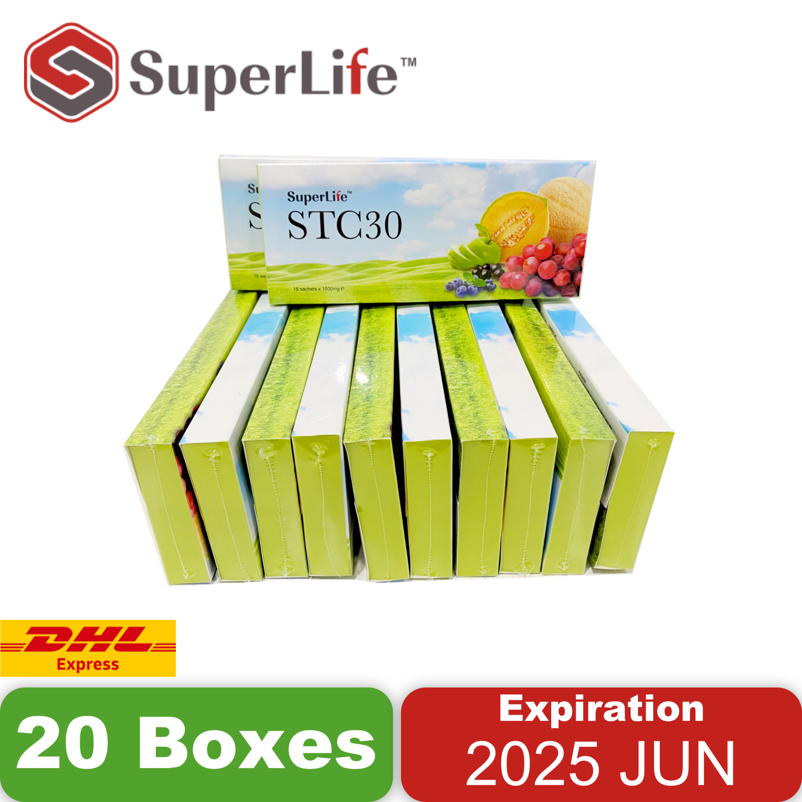 New Batch 20 boxes Superlife STC30 Supplement Stemcell anti-aging vitamin