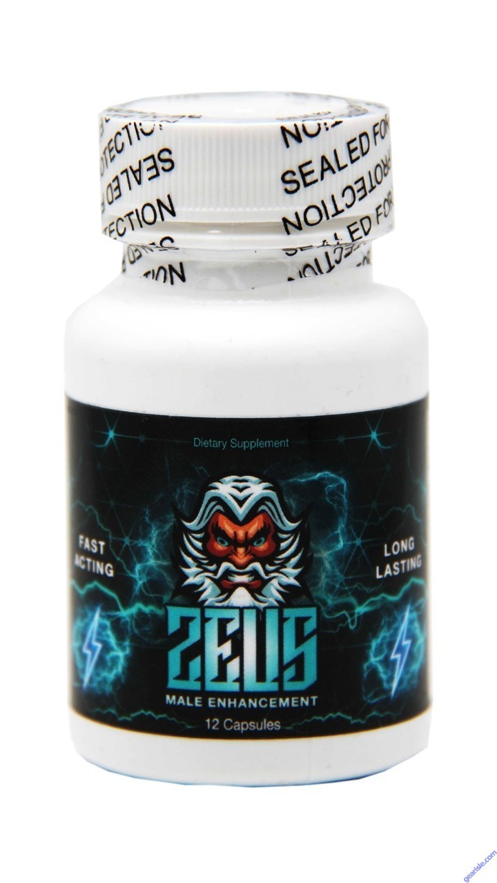 Zeus 1800mg Male Vitality & Stamina Dietary Supplement – 12 Capsules