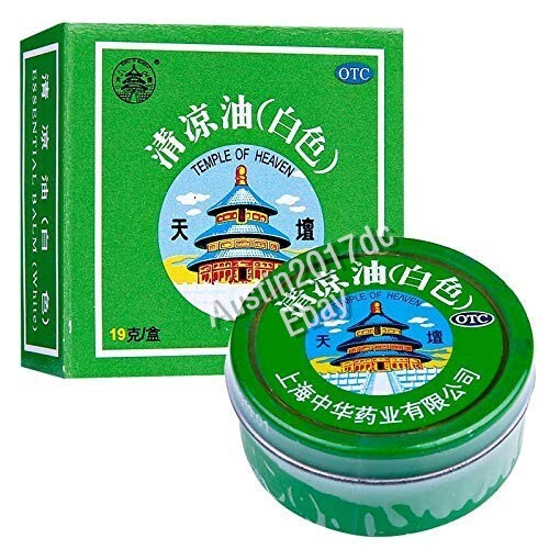 Dragon & Tiger Temple Of Heaven Qing Liang Oil Essential Ointment Cooling Balm