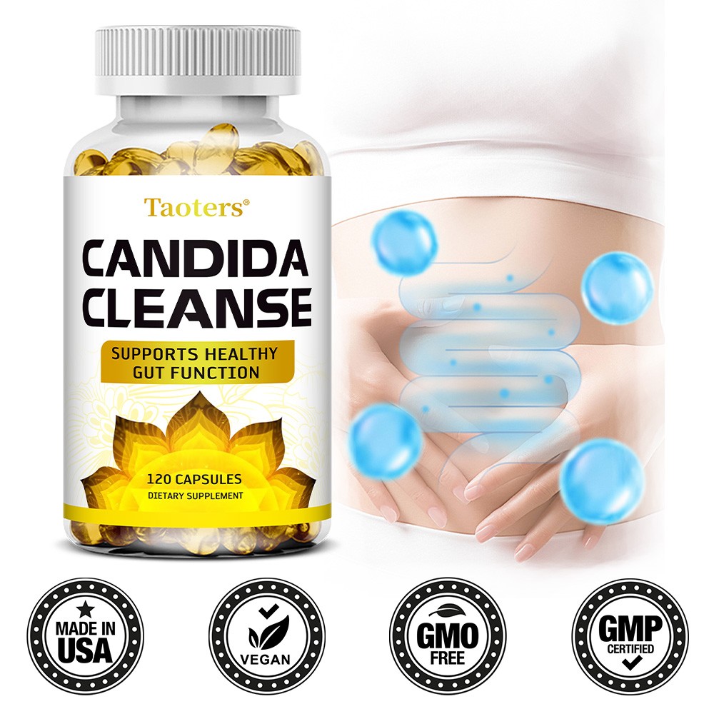 Candida Cleanse Supports Digestion And General Health 120 Capsules