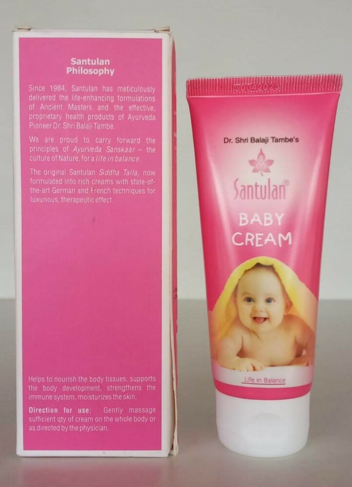 Dr. Balaji Tambe, Santulan Baby Cream 70g, Skin Care