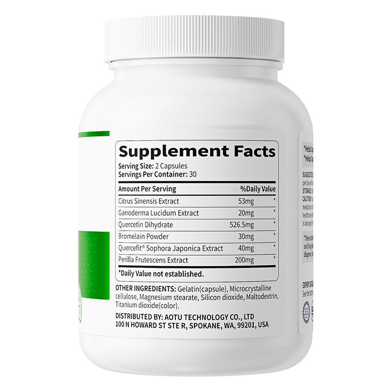 Vinsic Lung Energy 60Ct – US Made with Quercetin & Perilla Extract*