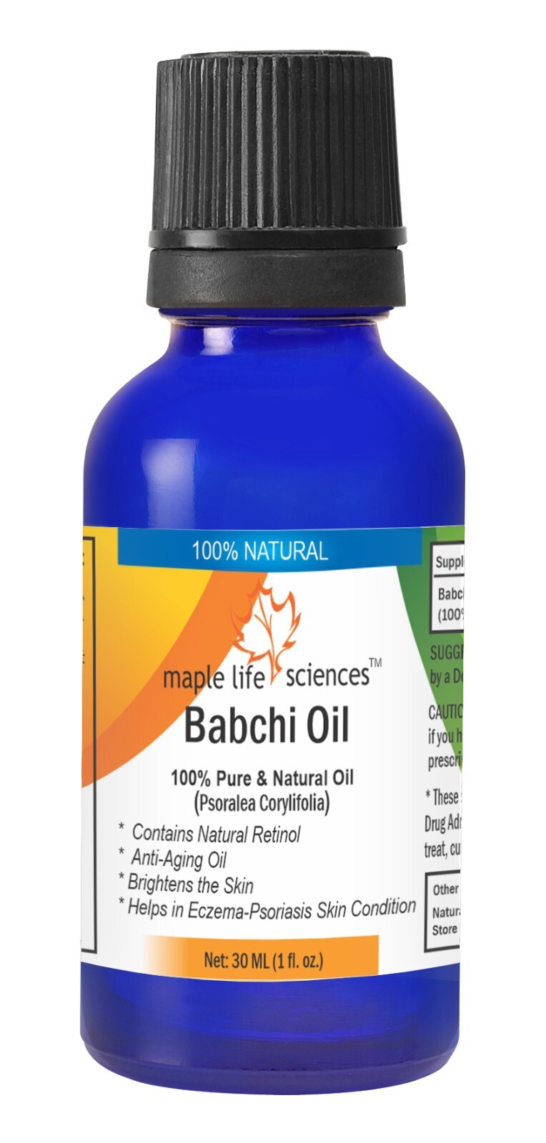 Babchi Oil 100% Pure & Natural Oil Psoralea Corylifolia Bakuchi Oil