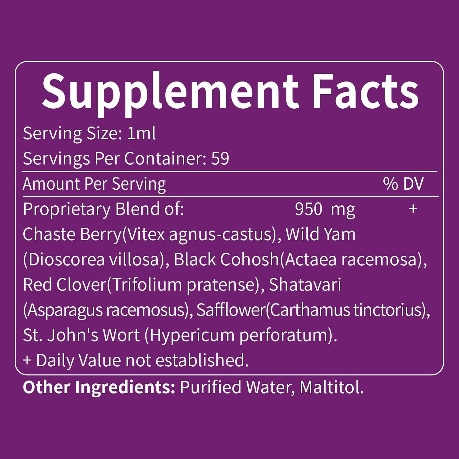 Fuenvegtal Herbal Drops, Natural Chaste Berry (Vitex Agnus-castus) Extract