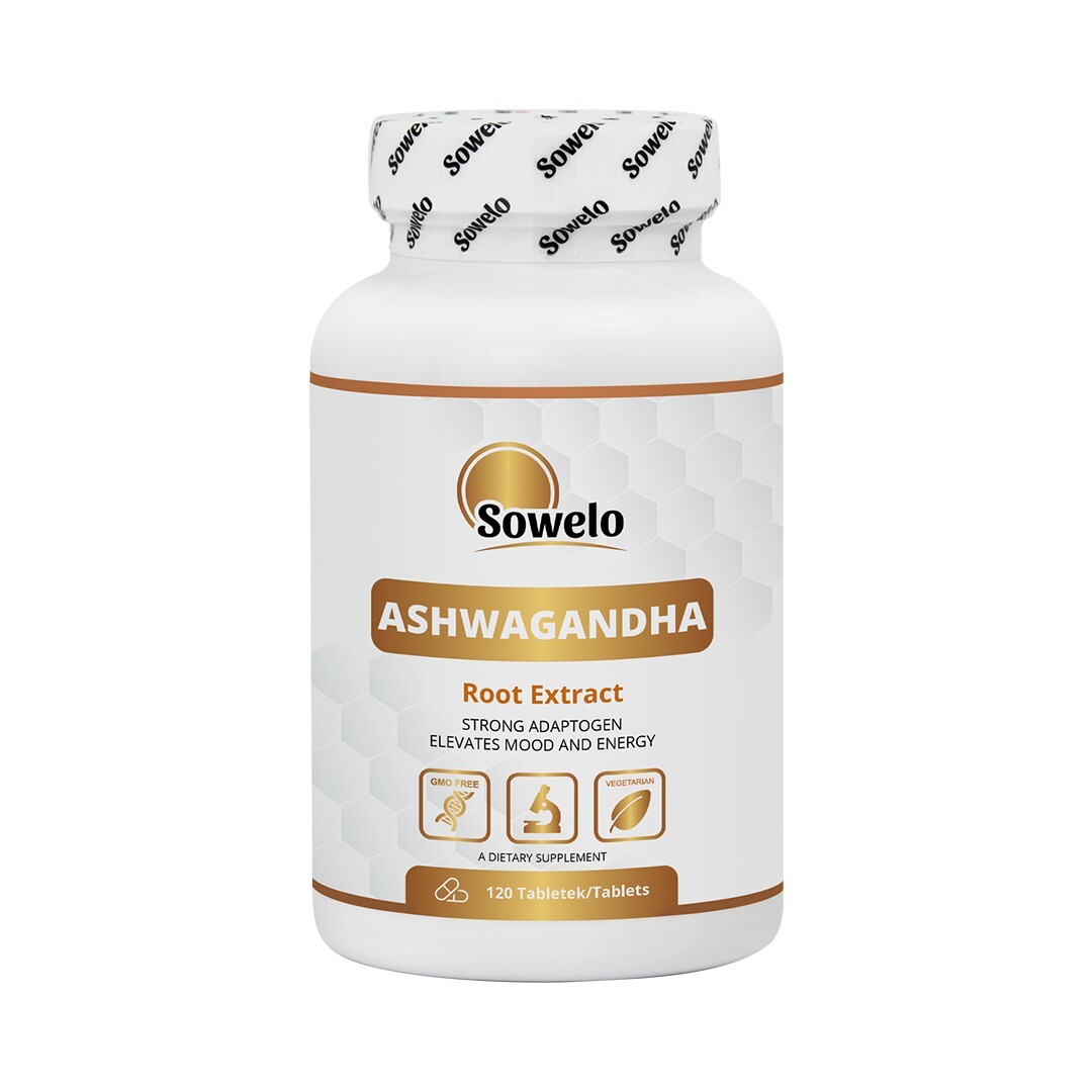 SOWELO ASHWAGANDHA HIGH CONCENTRATION ROOT EXTRACT TABLETS MOOD VITALITY LIBIDO