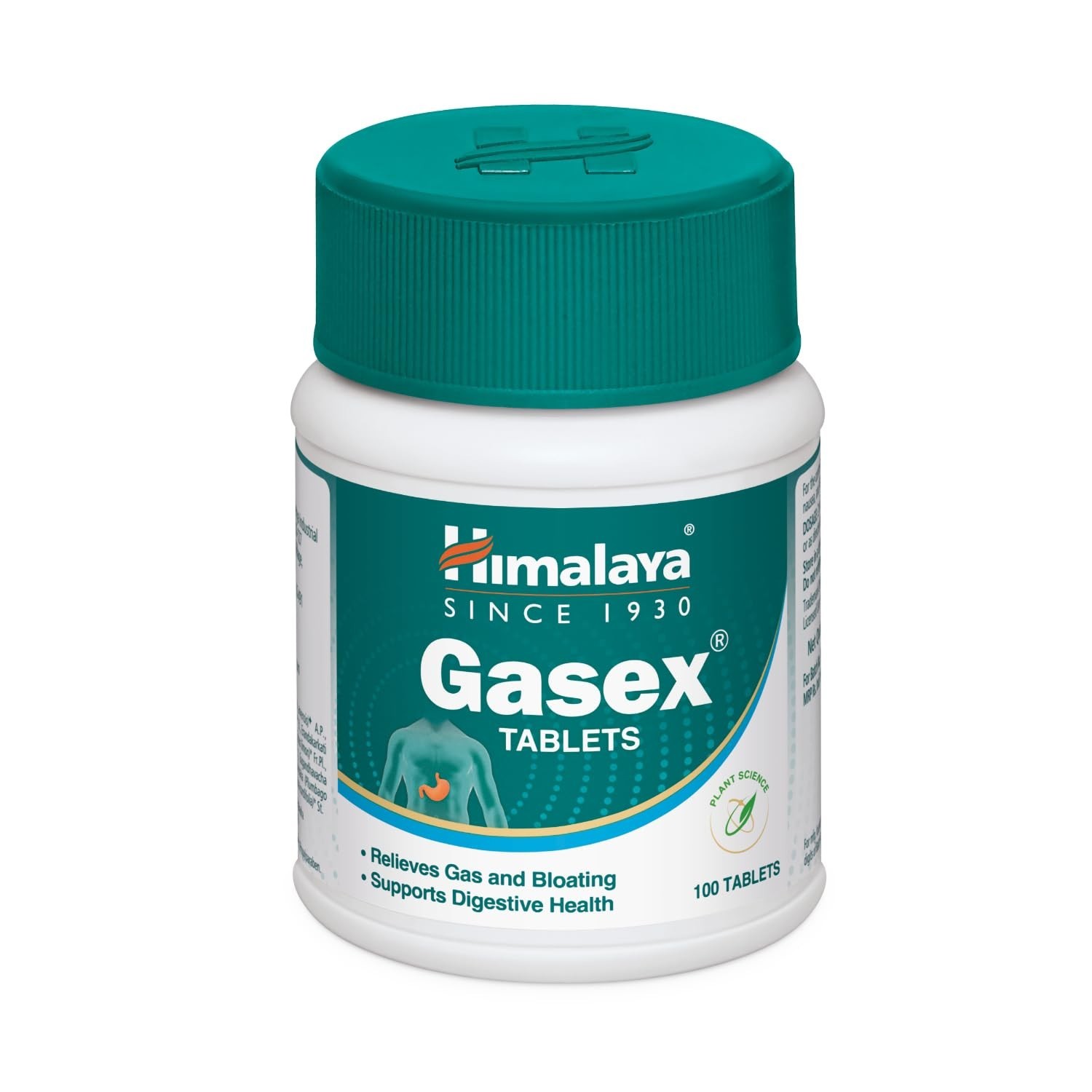 Herbal Gasex 100 Tablets Improves Digestion Relieves Ayurvedic Tablet