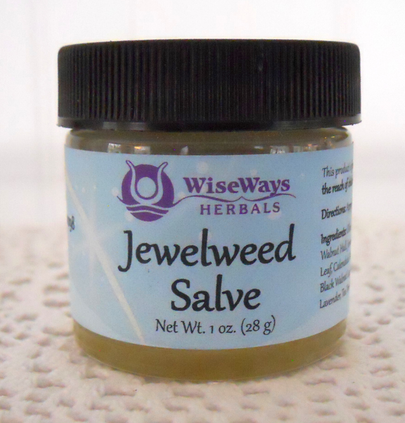 WiseWays Herbals Jewelweed Salve 1 oz