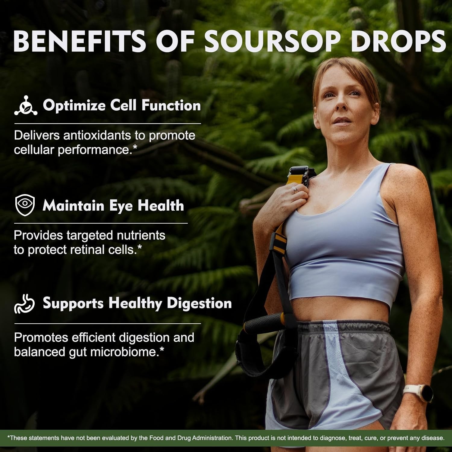 Nourishing 8 in 1 Graviola Soursop Liquid with Turmeric & Ashwagandha – 1 Fl Oz