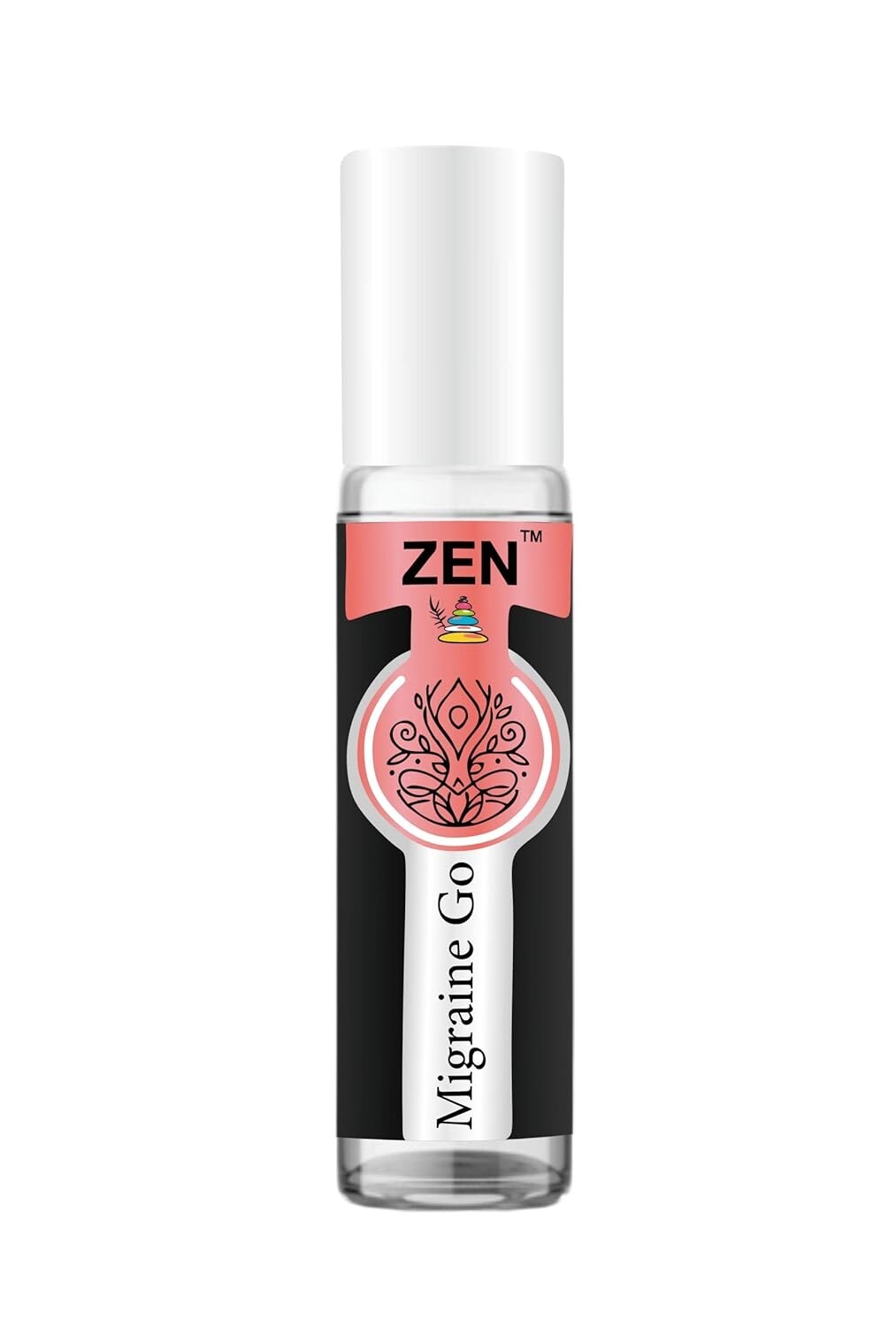 Zen Headache Roll On For Relief From Migraine & General Head Aches 9ml all Pain