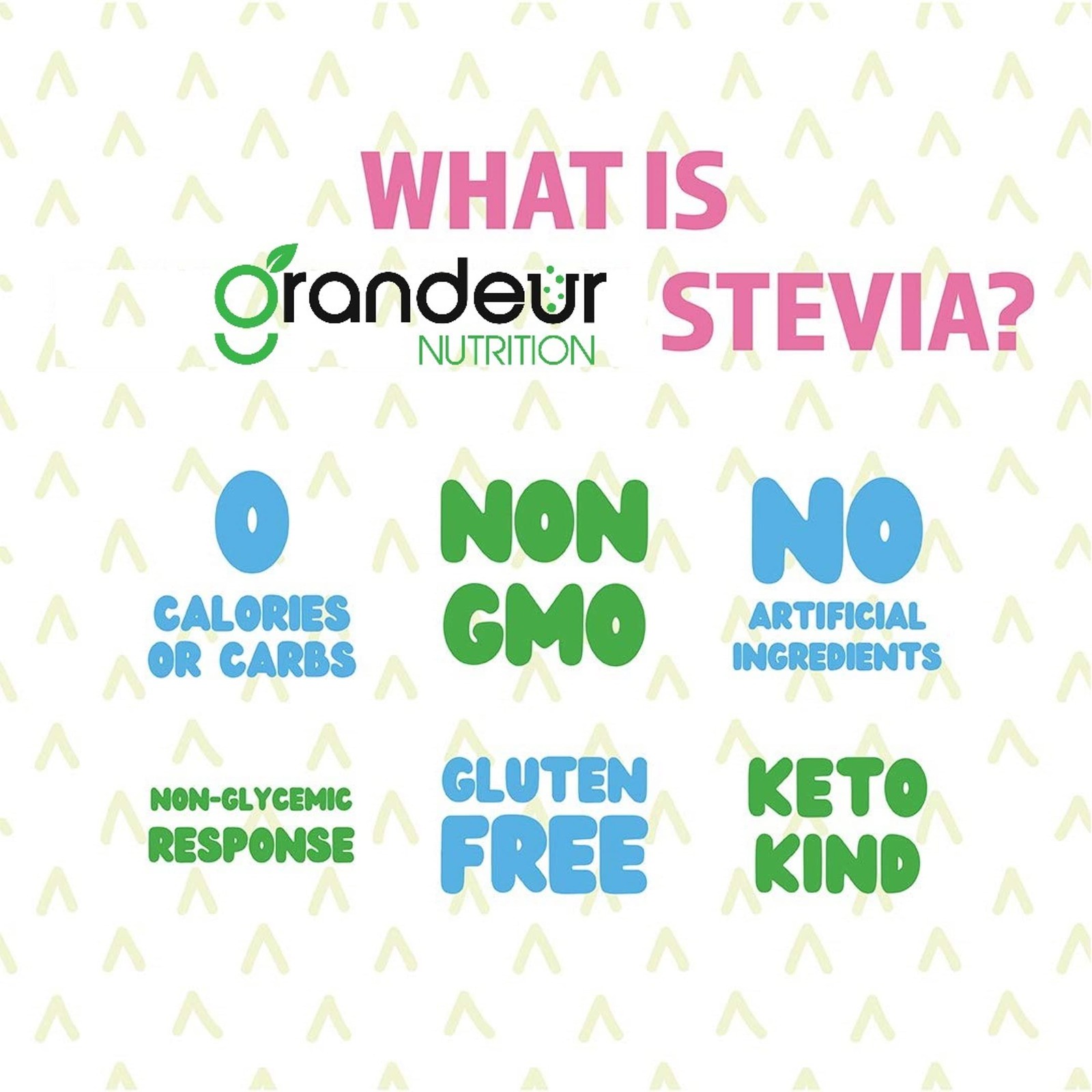 Grandeur Stevia Drops | Sugar-Free, Keto-Friendly Sweetener | 40ml | 2 Pack