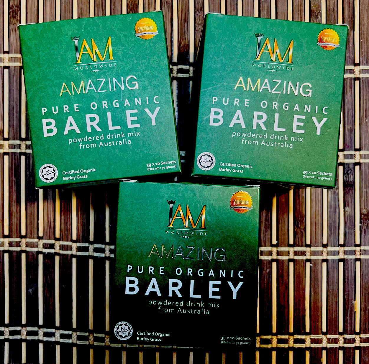 30Sachet Of I Am Worldwide Amazing Barley Powdered OrThreeBoxes