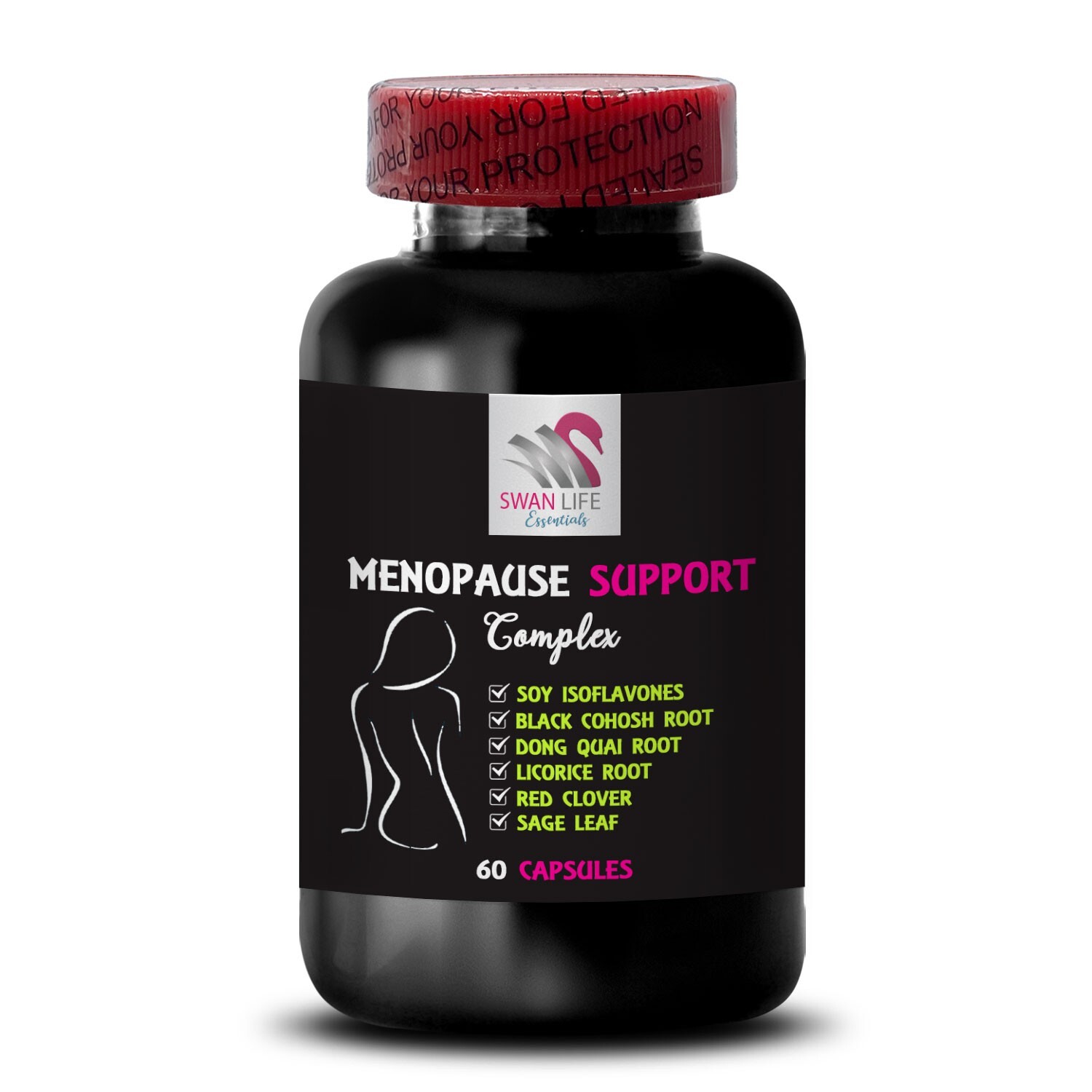 MENOPAUSE SUPPLEMENT – Quai Root – Wild Yam – resveratrol – Licorice – 1B