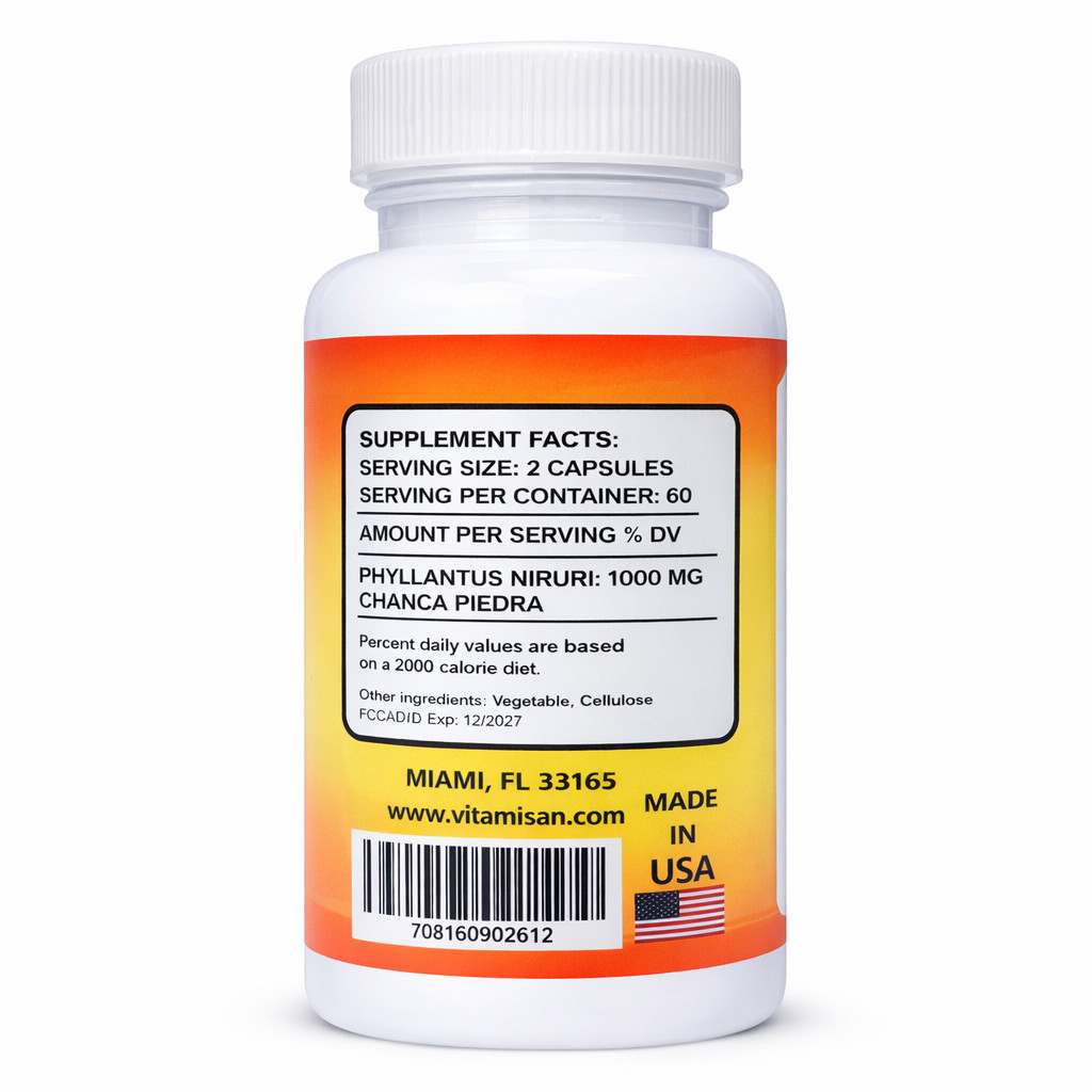 KIDNEY health Detox Support Urinary Tract Balance 60Ct