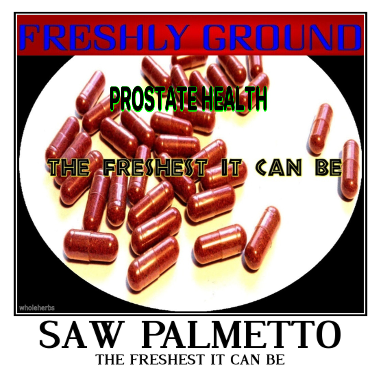 SAW PALMETTO BERRY Fresh Powder Berry The Freshest It Can Be 100 V Capsules