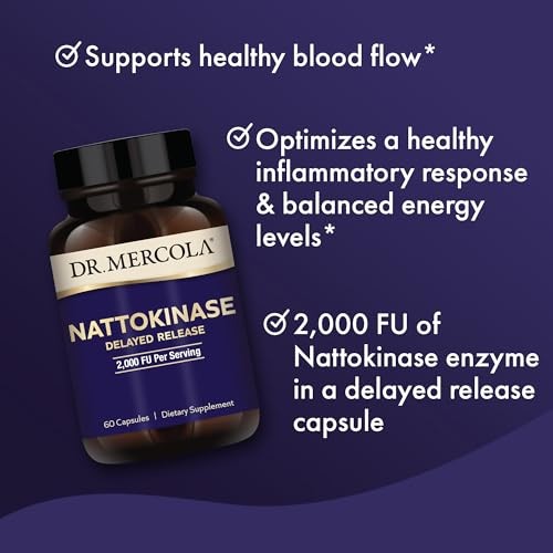 Nattokinase Delayed Release, 2,000 FU Per Serving, Dietary Supplement,