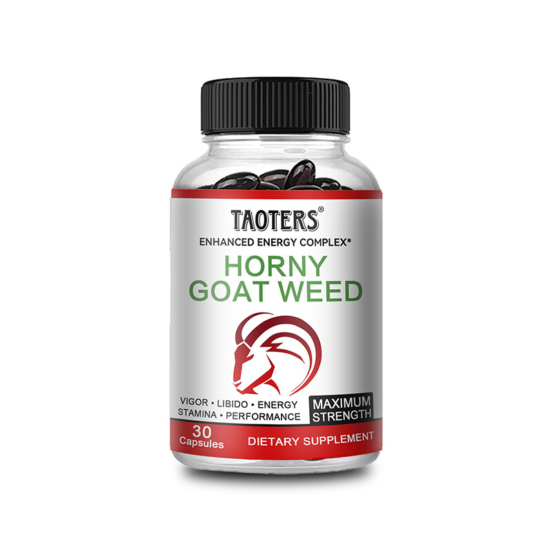 Horny Goat Weed – 30/60/120 Caps |Maca root powder |Saw Palmetto | Men & women