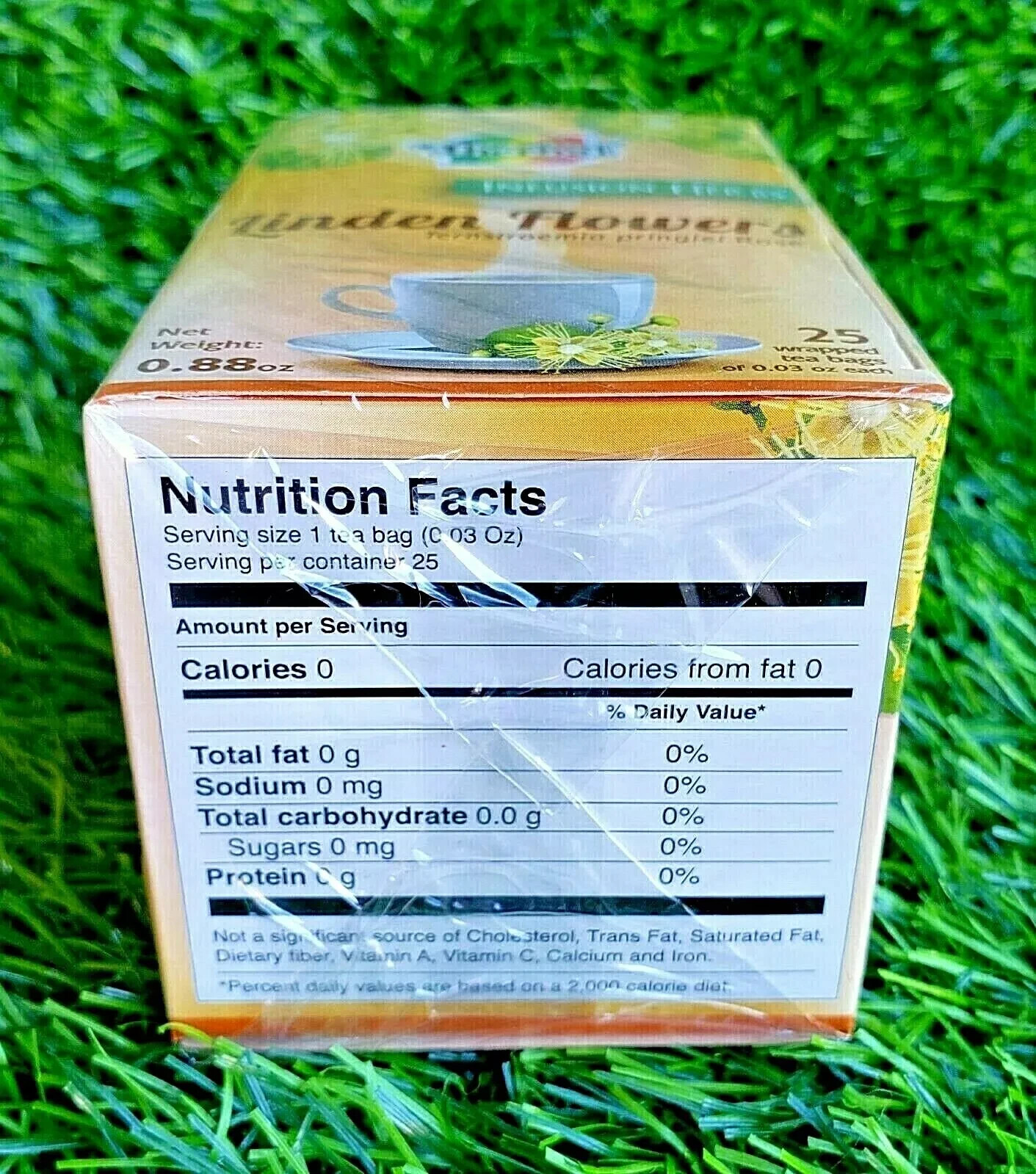 2 Boxes Te de Tila LINDEN FLOWERS TEA ✅ Tila Tea 50 Bags 0.03 oz each by Therbal