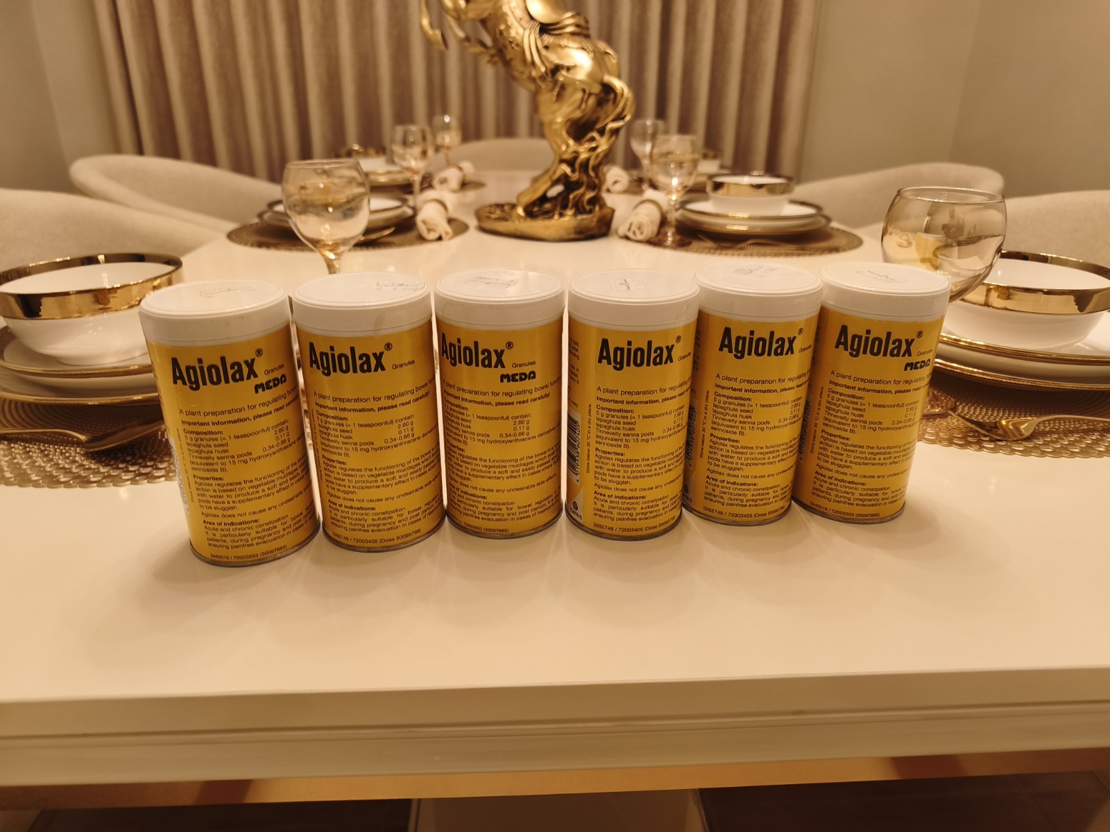 10 PACK AGIOLAX Madaus Granules 250g Made in Germany Express ship New Sealed 🥇