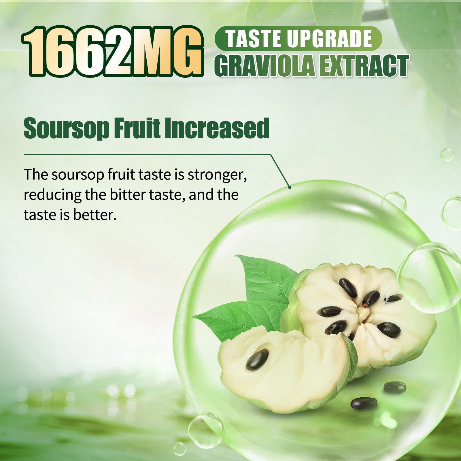 Soursop Bitters 15Herbs – Immune Support, Liver Detox, Digestive Cleanse – 250ml