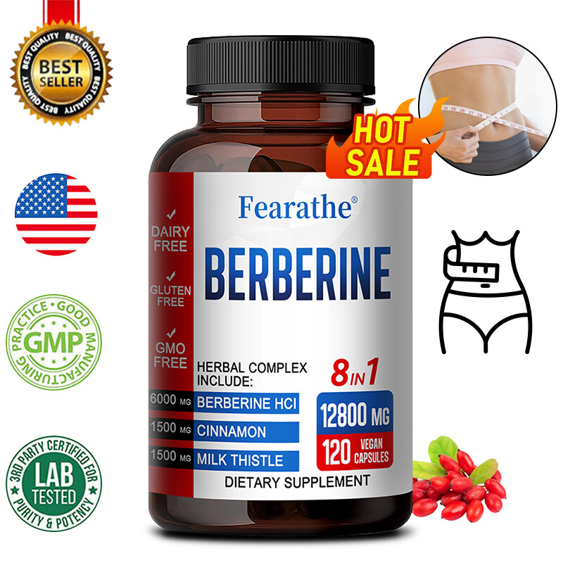 Premium Berberine Special Grade, Healthy Liver Function, Supports Blood Sugar