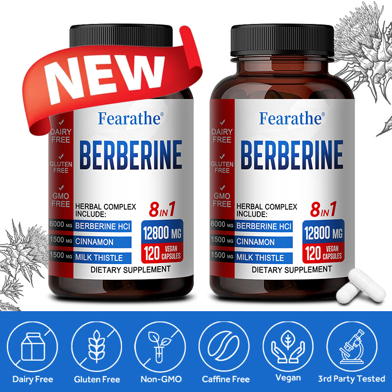 Premium Berberine Special Grade, Healthy Liver Function, Supports Blood Sugar