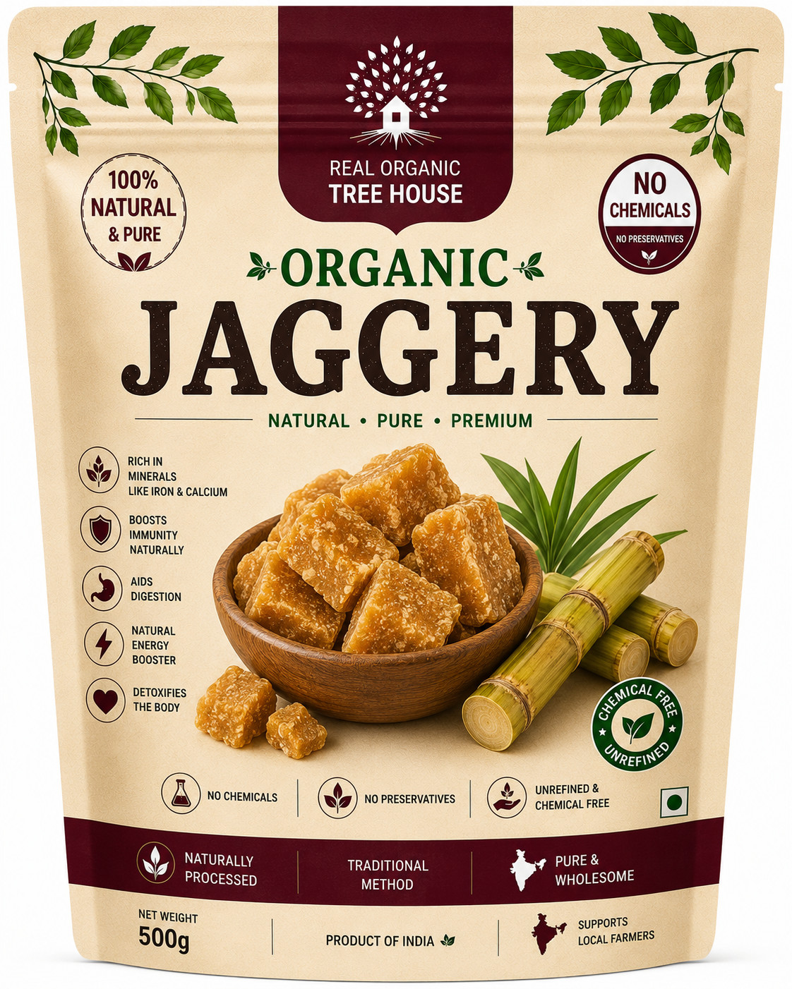 Jaggery | Cane Jaggery | Natural Sweetener for Baking &Cooking|Culinary Sweetene