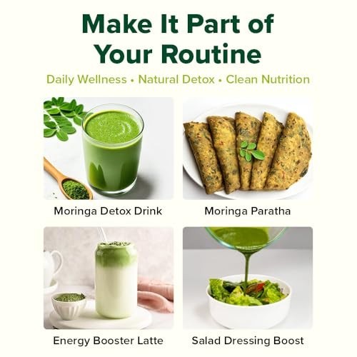 VAHDAM India Moringa Powder 200g Pure Leaves Non-GMO 80 Servings